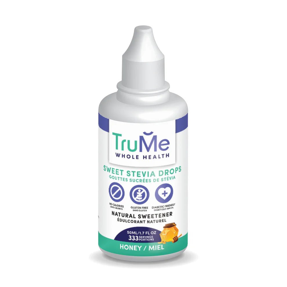 TruMe Sweet Stevia Drops - Honey - TruMe Wellness