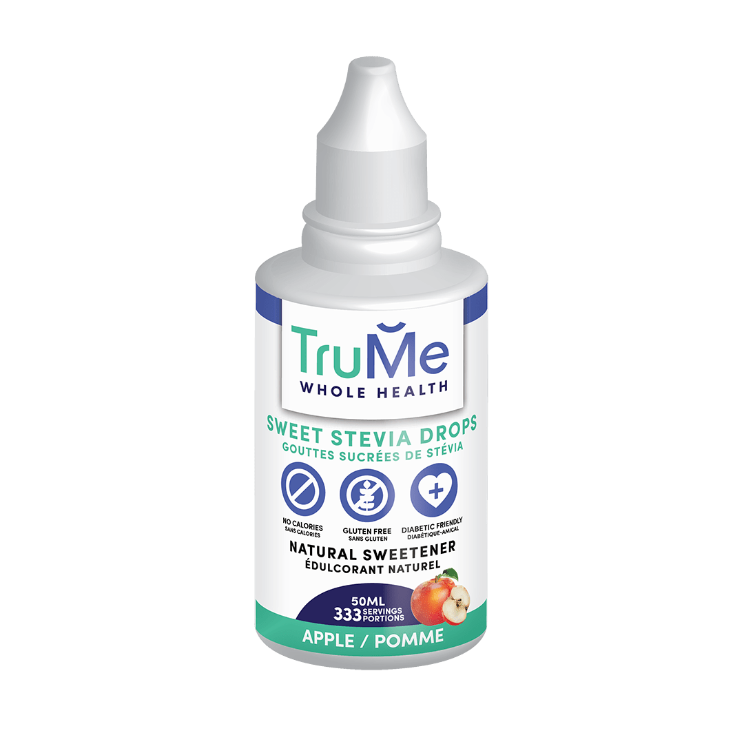 TruMe Sweet Stevia Drops - Apple - TruMe Wellness