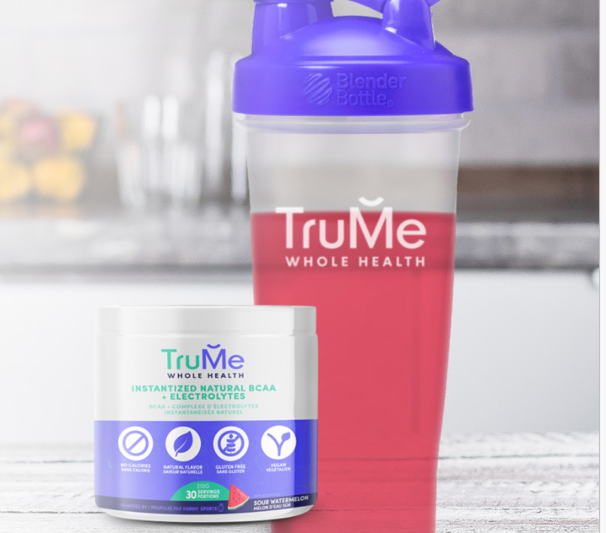 TruMe refreshing BCAA and Electrolytes taste great!. 