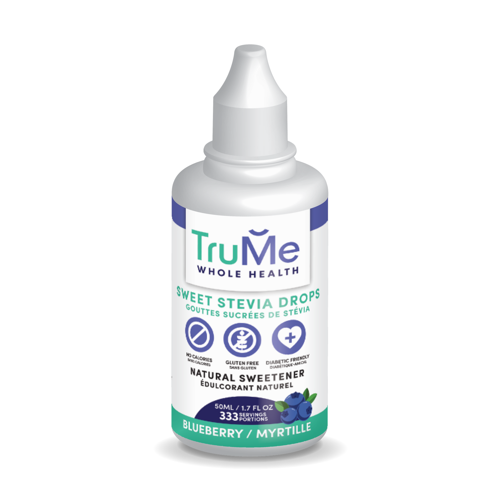 TruMe Sweet Stevia Drops - Blueberry