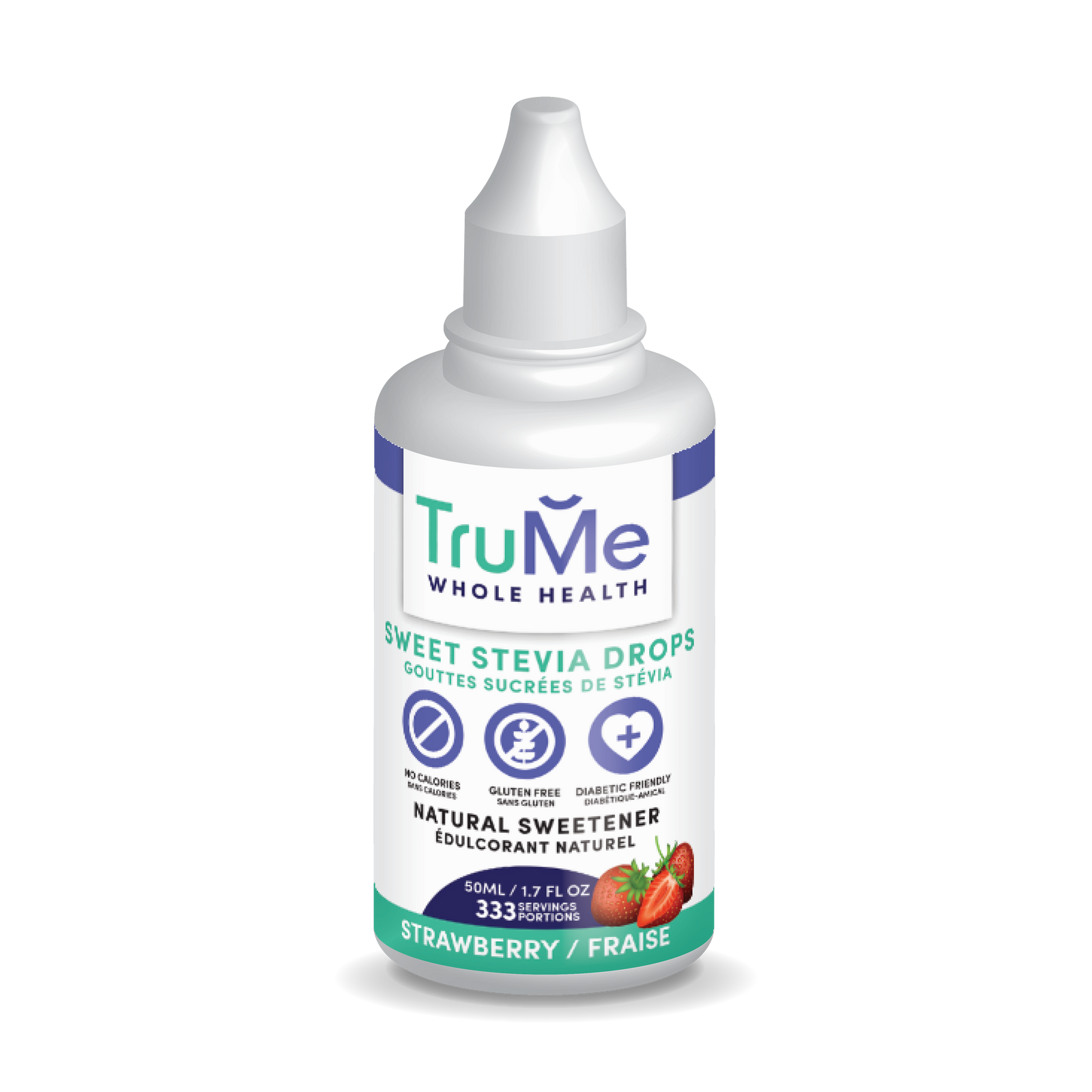 TruMe Sweet Stevia Drops - Strawberry