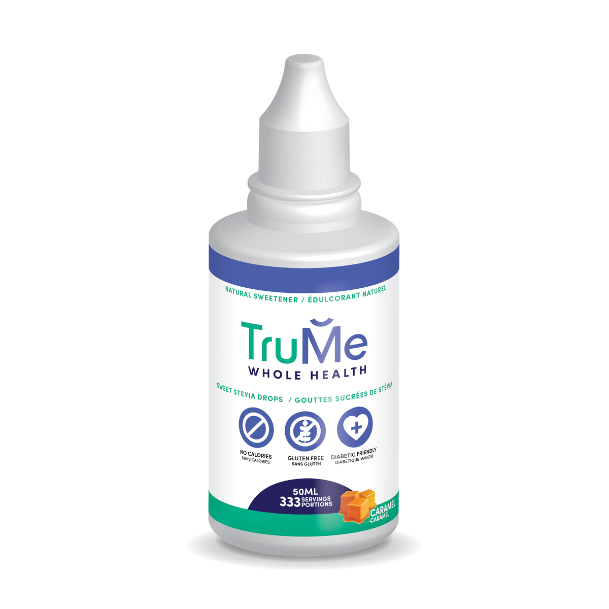 TruMe Sweet Stevia Drops - Caramel