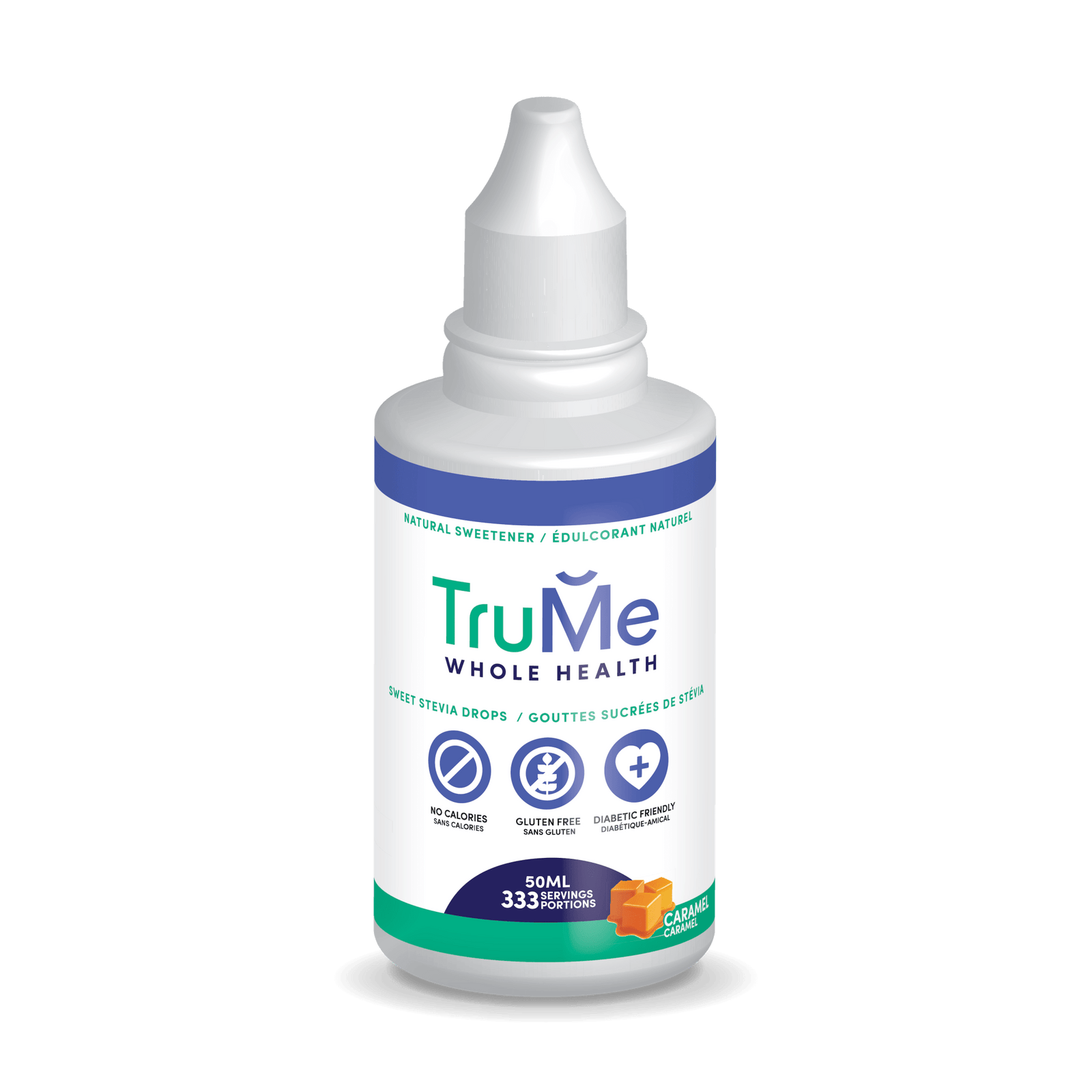 TruMe Sweet Stevia Drops - Caramel - TruMe Wellness