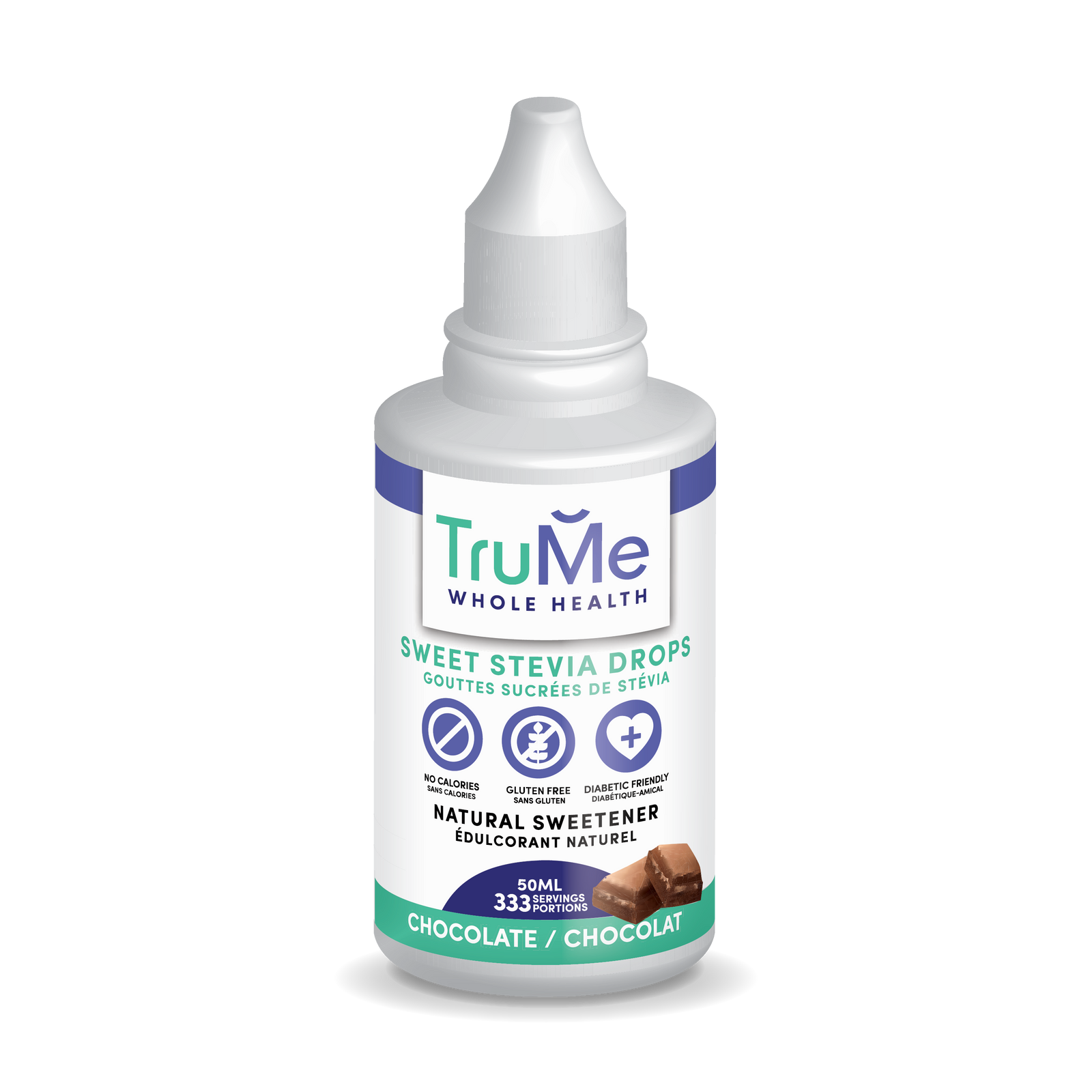 TruMe Sweet Stevia Drops - Chocolate