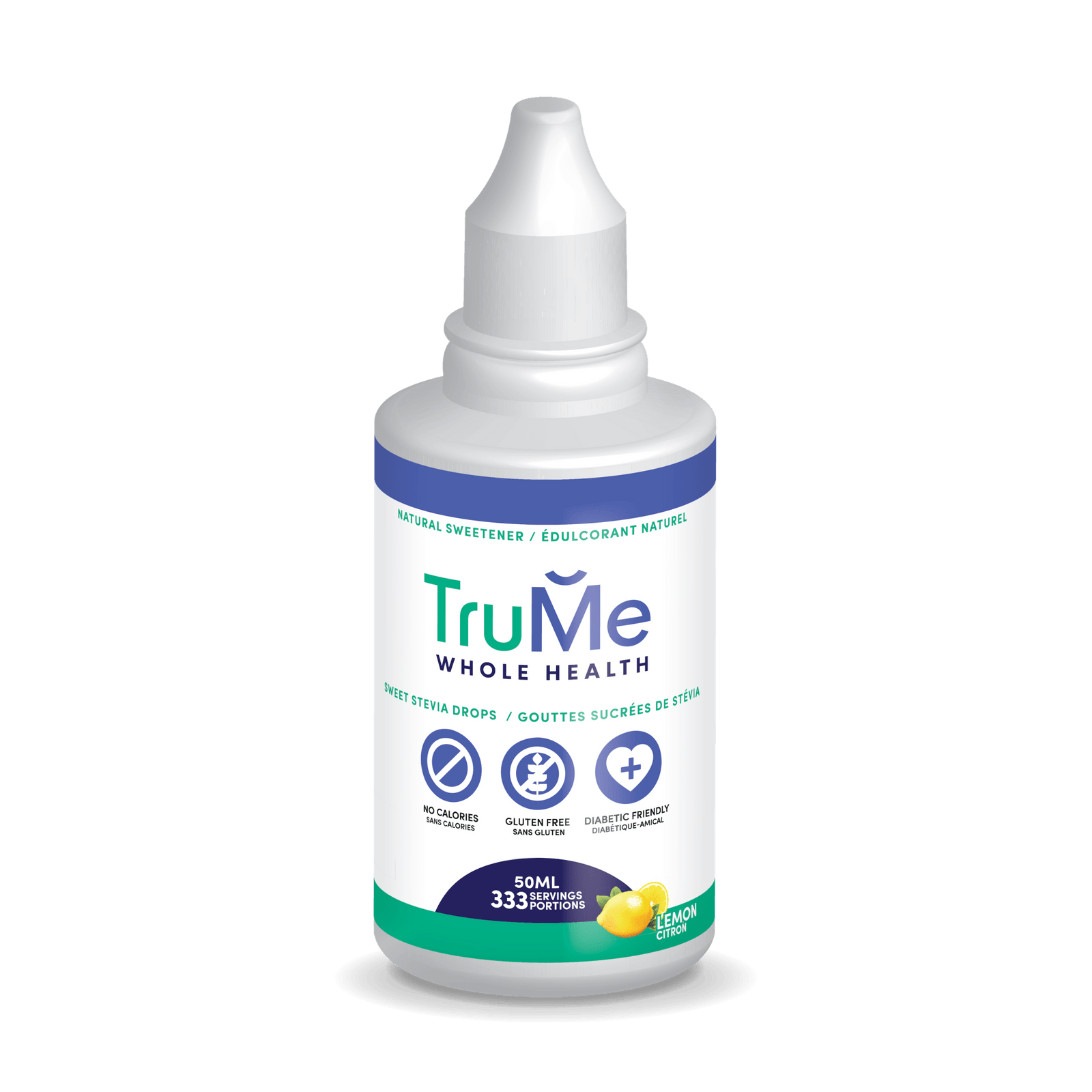 TruMe Sweet Stevia Drops - Lemon - TruMe Wellness