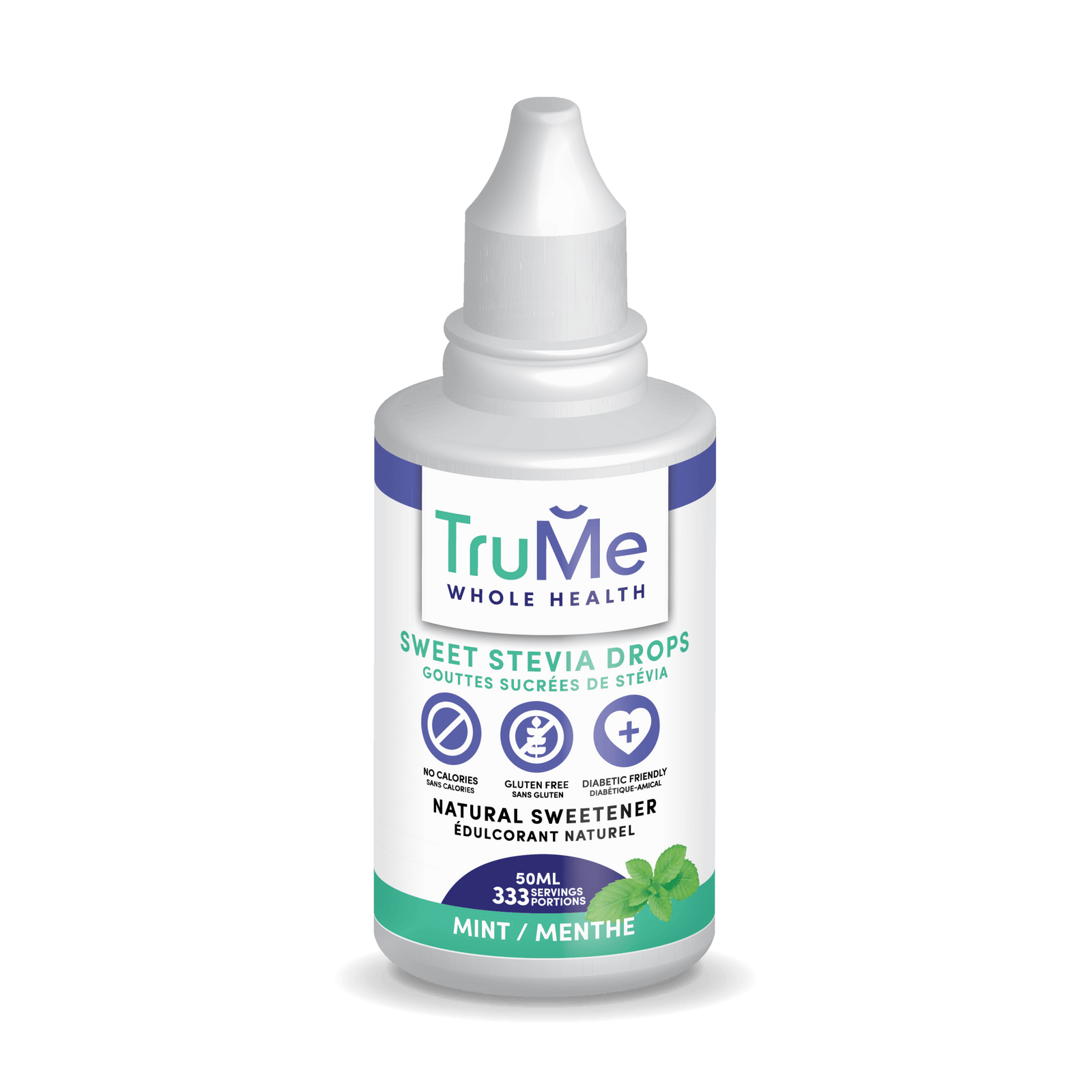 TruMe Sweet Stevia Drops - Mint - TruMe Wellness