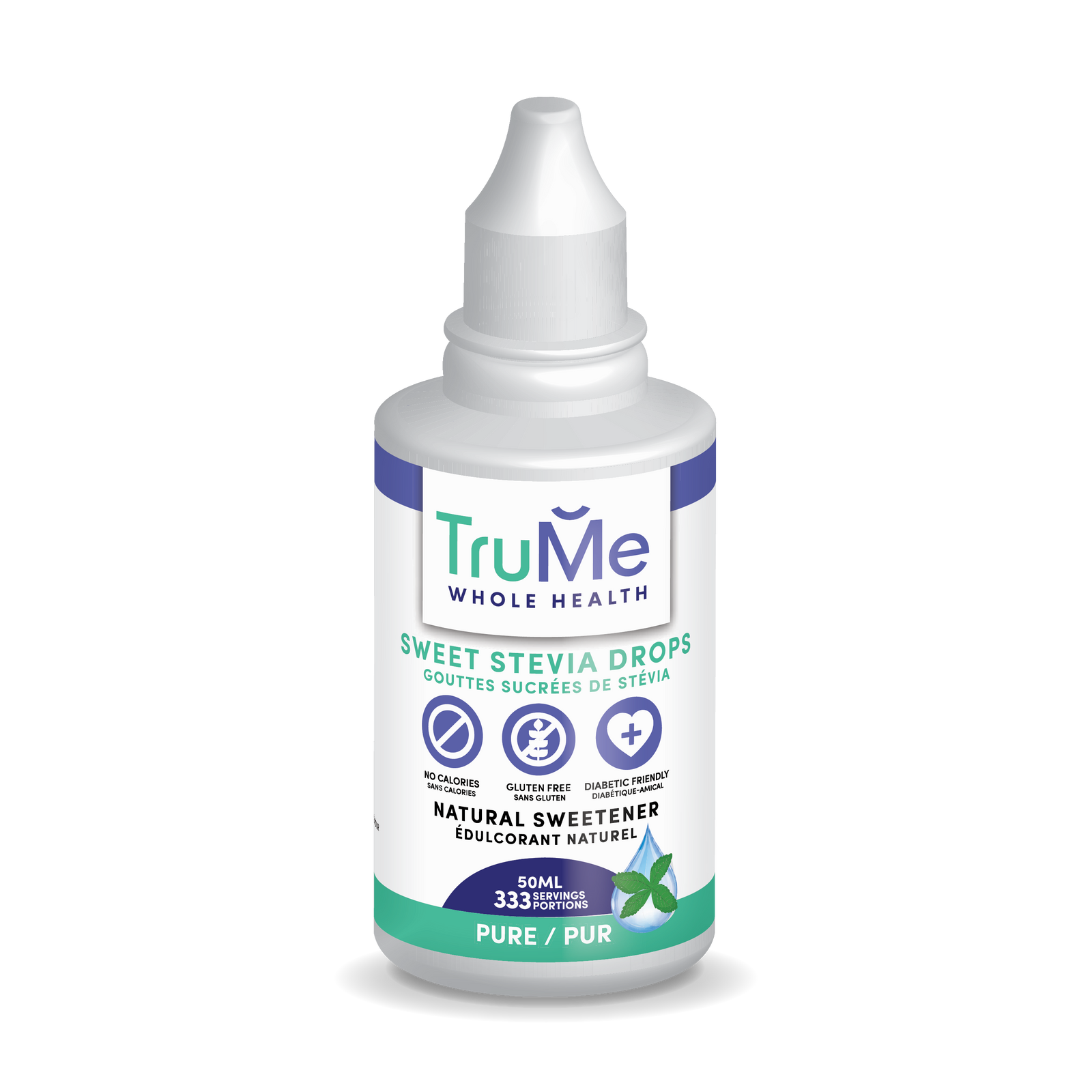 TruMe Sweet Stevia Drops - Pure