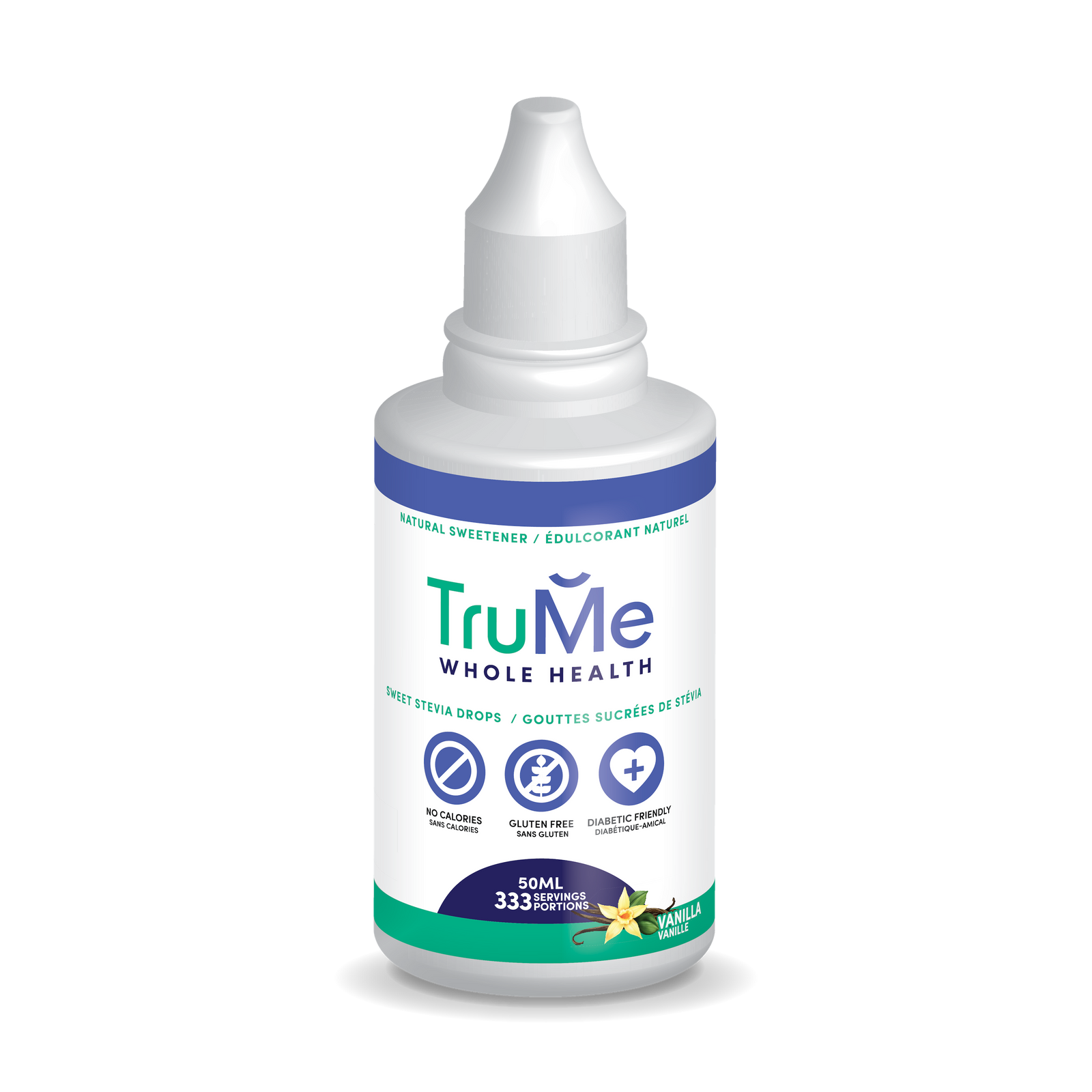 TruMe Sweet Stevia Drops - Vanilla